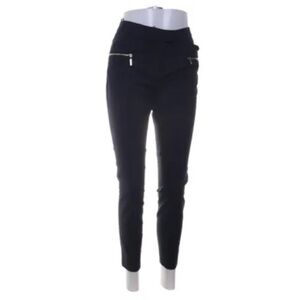 Ivanka Trump navy & Black slim-fit ankle pants | work office career | Size 6